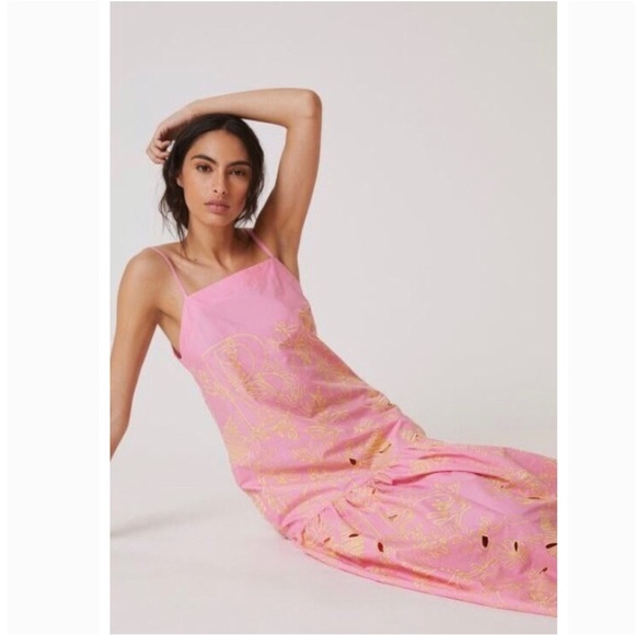 NWT RARE ANTHROPOLOGIE x Beatrice B. Abito Tessuto Dress - Picture 4 of 14